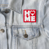 Pennsylvania Home Heart State Button Badge Pin (Beispiel)
