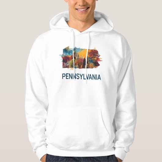 Pennsylvania Hoodie (Vorderseite)