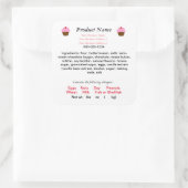 PENNSYLVANIA Hütte Lebensmittelgesetz Begrenzte Le Quadratischer Aufkleber (Tasche)