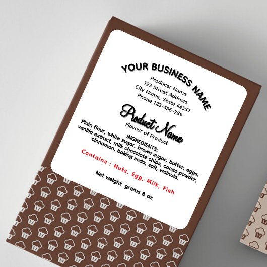 PENNSYLVANIA Hütte Lebensmittelkennzeichnung Quadratischer Aufkleber