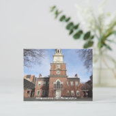 Pennsylvania Independence Mall Philadelphia Postkarte (Stehend Vorderseite)