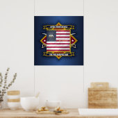 Pennsylvania Infanterie Poster (Küche)