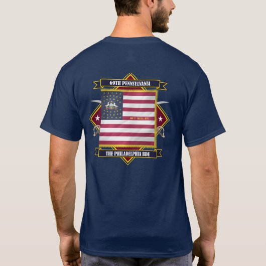Pennsylvania Infanterie T-Shirt (Rückseite)