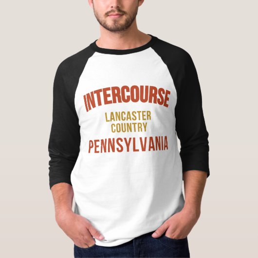 Pennsylvania Karte, Lancaster Pa T-Shirt (Vorderseite)