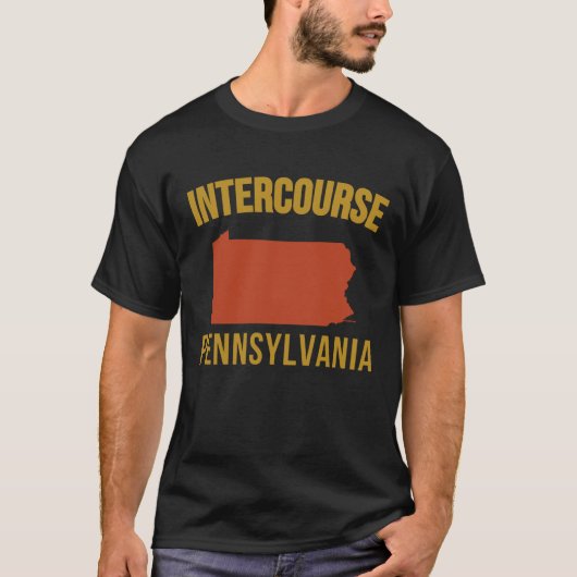 Pennsylvania Karte, Lancaster Pa T-Shirt (Vorderseite)