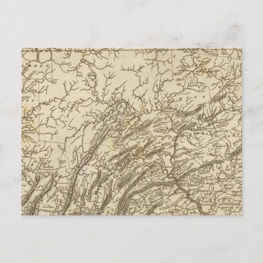 Pennsylvania Karte von Arrowsmith (Vorderseite)