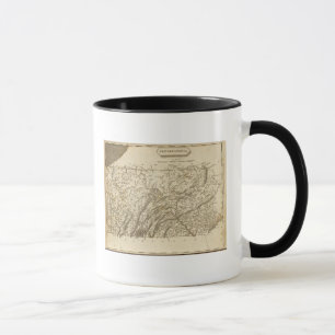 Pennsylvania Karte von Arrowsmith Tasse
