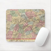 Pennsylvania Karte von Mitchell Mousepad (Mit Mouse)