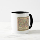 Pennsylvania Karte von Mitchell Tasse (VorderseiteRechts)