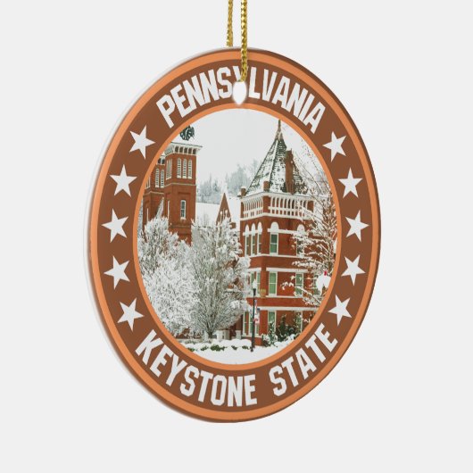 Pennsylvania Keramik Ornament (Rechts)
