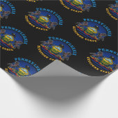PENNSYLVANIA KEYSTONE STAAT FLAG GESCHENKPAPIER (Ecke)
