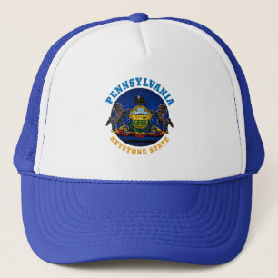 PENNSYLVANIA KEYSTONE STAAT FLAG TRUCKERKAPPE