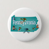 Pennsylvania-Knopf Button (Vorderseite)