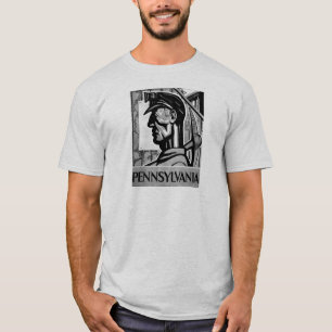 Pennsylvania-Kohlen-Plakat WPA 1938 T-Shirt