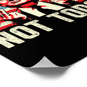 Pennsylvania Kundgebung schoss heute nicht Poster (Ecke)