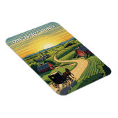 Pennsylvania Lancaster Landkreis Travel Magnet (Rechte Seite)