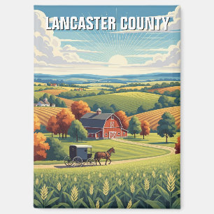 Pennsylvania Lancaster Landkreis Travel Magnet