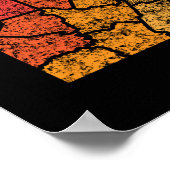 Pennsylvania Landkreis Poster (Ecke)