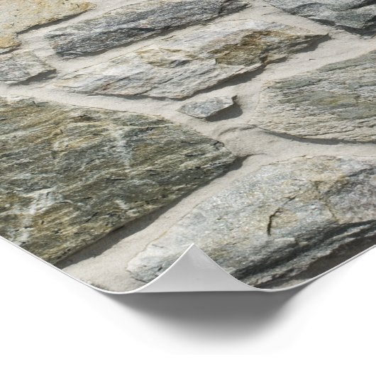 Pennsylvania Limestone Poster (Ecke)