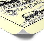 Pennsylvania Limited 1887 Poster (Ecke)