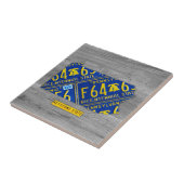 Pennsylvania-Lizenz-Platten-Karten-Keramik-Fliese Fliese (Seite)