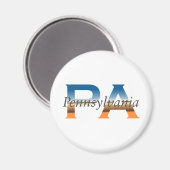 Pennsylvania Magnet (Vorderseite/Rückseite)