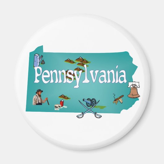 Pennsylvania Magnet (Vorne)