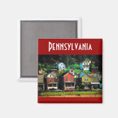 Pennsylvania Magnet (Vorderseite/Rückseite)