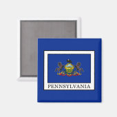 Pennsylvania Magnet (Vorderseite/Rückseite)