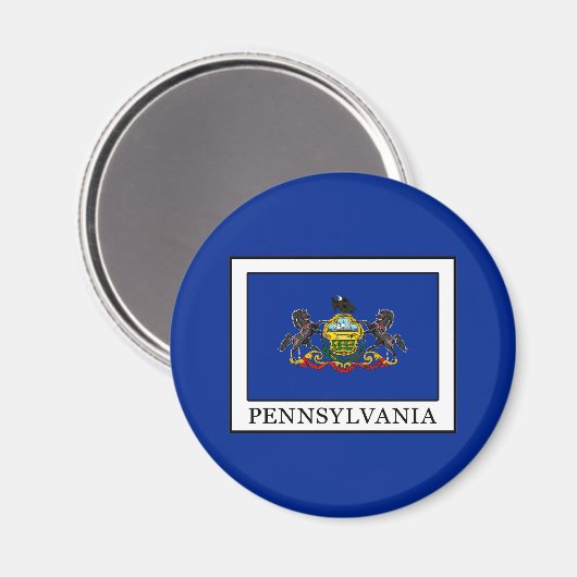 Pennsylvania Magnet (Vorderseite/Rückseite)