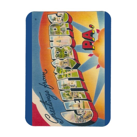 Pennsylvania, Magnet Gettysburg (Vertikal)