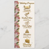 Pennsylvania-Mountain-Laurel-Hochzeitsprogramm Programm (Vorderseite)