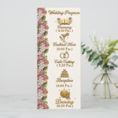 Pennsylvania-Mountain-Laurel-Hochzeitsprogramm Programm (Stehend Vorderseite)