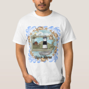 Pennsylvania Muscheln Leuchtturm T-Shirt