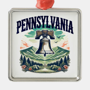 Pennsylvania Ornament Aus Metall
