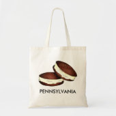 Pennsylvania PA Dutch Chocolate Whoopie Pies Food Tragetasche (Vorne)