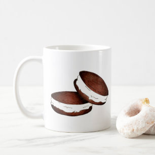 Pennsylvania PA Dutch Maine Chocolate Whoopie Pie Kaffeetasse