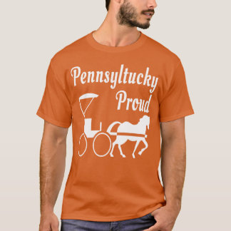 Pennsylvania Pferd und Buggy Pennsyltucky fu T-Shirt