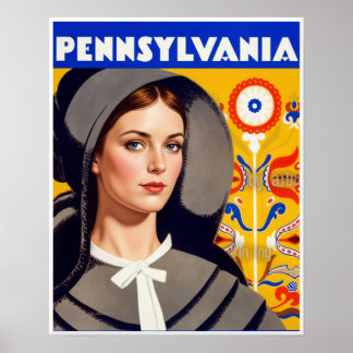 Pennsylvania-Plakat Poster