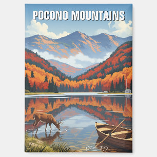 Pennsylvania Pocono Berge Reisen Magnet
