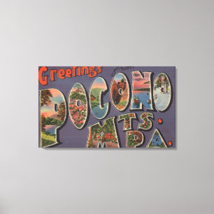 Pennsylvania - Pocono Mountians 2 Leinwanddruck