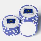 Pennsylvania Pokerchips (Stapel)