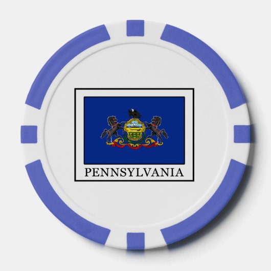 Pennsylvania Pokerchips (Vorderseite)