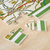 Pennsylvania Postcard Karte Puzzle (Seite)