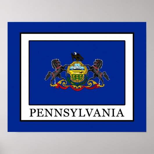 Pennsylvania Poster (Vorne)