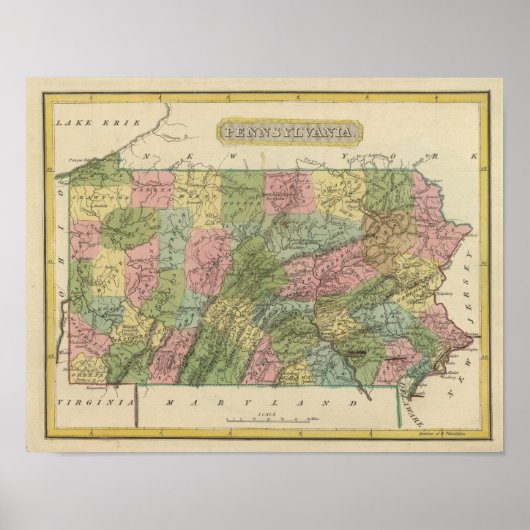 Pennsylvania Poster (Vorne)