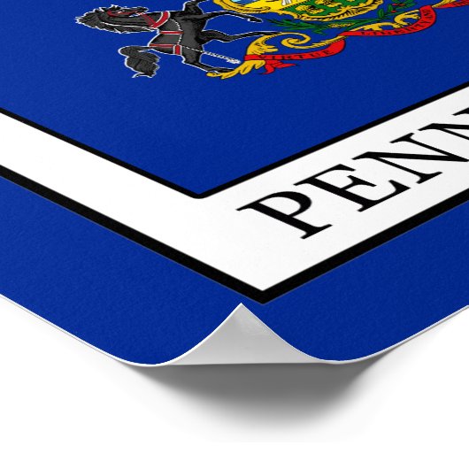 Pennsylvania Poster (Ecke)