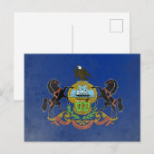 Pennsylvania Postkarte (Vorne/Hinten)