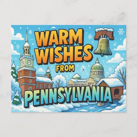 PENNSYLVANIA Postkarte (Vorderseite)