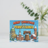PENNSYLVANIA Postkarte (Stehend Vorderseite)